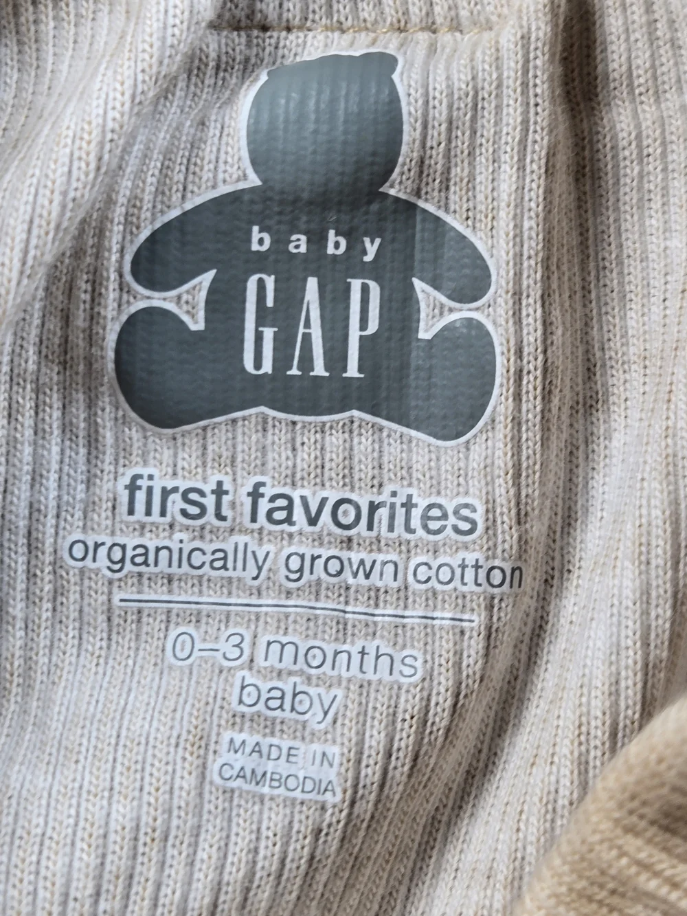 GAP Kids Cream & Pale Yellow Ribbed Tie-Dye Tank and Shorts Set